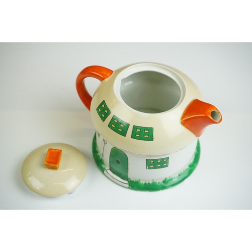 15 - Shelley Mabel Lucie Attwell three-part ' Boo Boo ' tea set, Rd no. 724421, comprising a cottage-shap... 