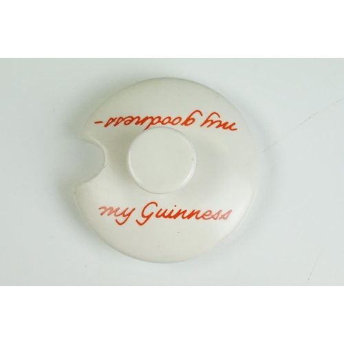 17 - Advertising - Carlton Ware Guinness 'My Goodness My Guinness' three-part cruet set, decorated with t... 