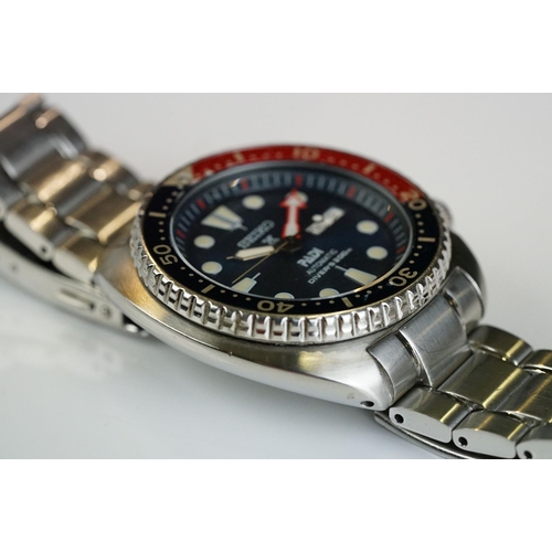 250 - A Seiko PADI 'Turtle' special edition 4R36-05H0 SR1A21K1, complete with original bracelet strap, spa... 