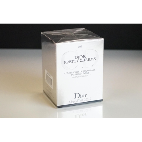 301 - A large collection of Dior perfume and make up to include J'adore perfume, Dior Goumette, Dior Celeb... 