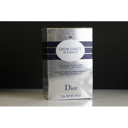 301 - A large collection of Dior perfume and make up to include J'adore perfume, Dior Goumette, Dior Celeb... 