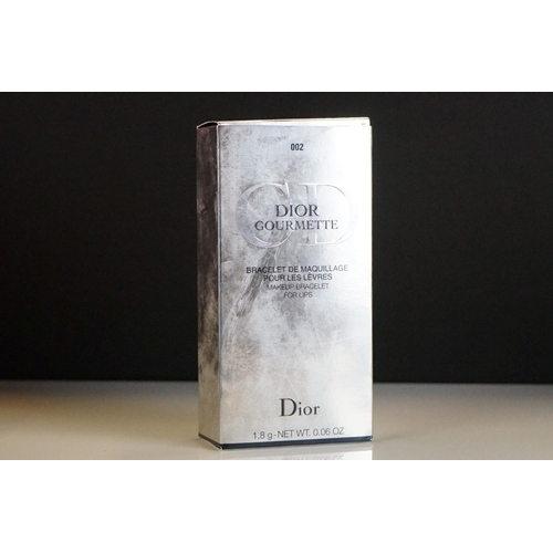 301 - A large collection of Dior perfume and make up to include J'adore perfume, Dior Goumette, Dior Celeb... 