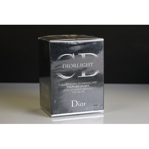 301 - A large collection of Dior perfume and make up to include J'adore perfume, Dior Goumette, Dior Celeb... 