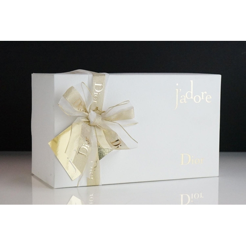 301 - A large collection of Dior perfume and make up to include J'adore perfume, Dior Goumette, Dior Celeb... 