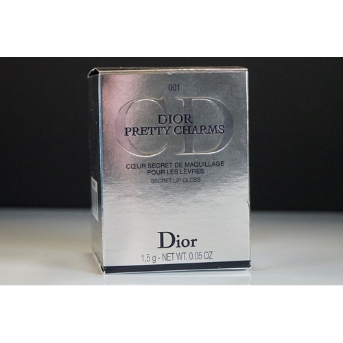 301 - A large collection of Dior perfume and make up to include J'adore perfume, Dior Goumette, Dior Celeb... 