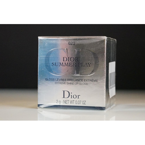 301 - A large collection of Dior perfume and make up to include J'adore perfume, Dior Goumette, Dior Celeb... 