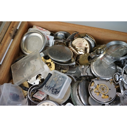 331A - Vintage watch movements, to include Swiss examples