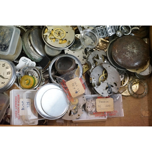 331A - Vintage watch movements, to include Swiss examples