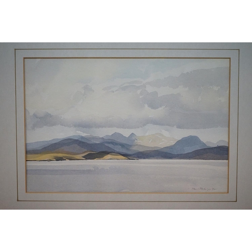 471 - Three 20th century Landscape Watercolours by Caroline Hope, John Constable Reeve and Paul Phillips, ... 