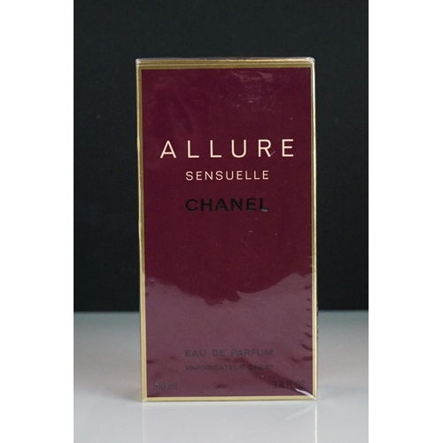 310 - A collection of Chanel Paris to include Chanel No.5 Elixir Sensuel (x2), Chanel Allure Sensuelle Eau... 