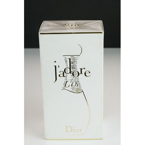 312 - A collection of Christian Dior to include J'adore L'or essence de Parfum, J'adore L'or natural spray... 