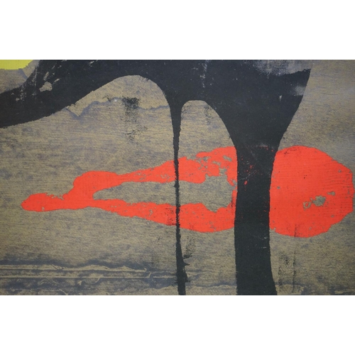 476 - Mid century Signed Limited Edition Abstract Etching titled ' Recaptured ' signed C. Gorelon ?? 1970,... 