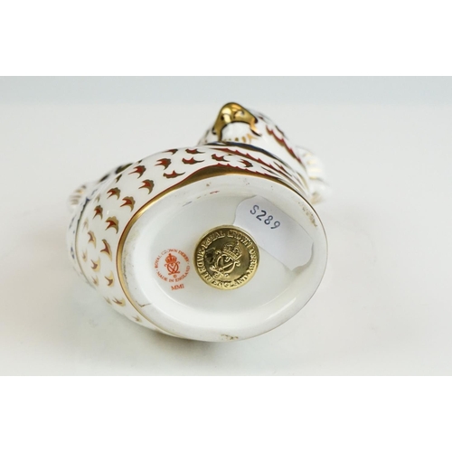 58 - Two Royal Crown Derby paperweights to include an Australian Collection Kangaroo (15cm high) and a Ko... 