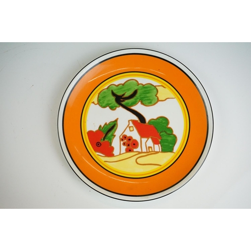 59 - Set of Eight Wedgwood ' The Bizarre World of Clarice Cliff ' ltd edn plates to include Orange Roof C... 