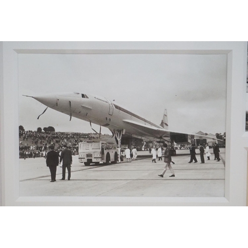 509 - Concorde - Montage titled ' Concorde, a supersonic era ' commissioned for the Royal Mint including C... 