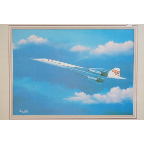 509 - Concorde - Montage titled ' Concorde, a supersonic era ' commissioned for the Royal Mint including C... 