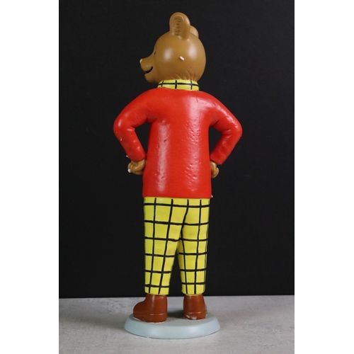 381 - Frances Collectables ' Limited Edition 1973 Brown Face Rupert Bear ' Figure, Boxed