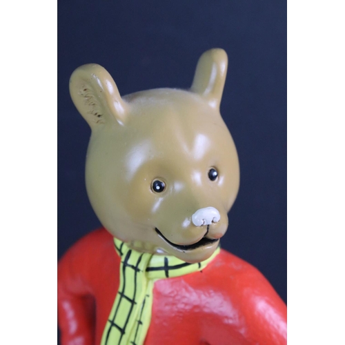 381 - Frances Collectables ' Limited Edition 1973 Brown Face Rupert Bear ' Figure, Boxed