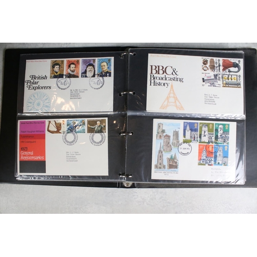 443 - A collection of British first day covers and stamp presentation packs to include miniature sheets.