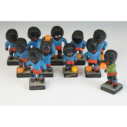 342 - A collection of Robertsons advertising football figures.