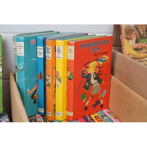 446 - A large collection of children's books to include a large quantity of Ladybird books, Sooty, Enid Bl... 