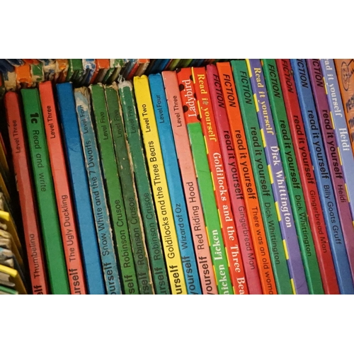 446 - A large collection of children's books to include a large quantity of Ladybird books, Sooty, Enid Bl... 