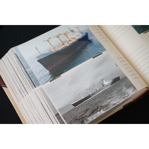 452 - Two Albums of Photographs of Cargo Ship, coloured and black and white, approximately 450 in total