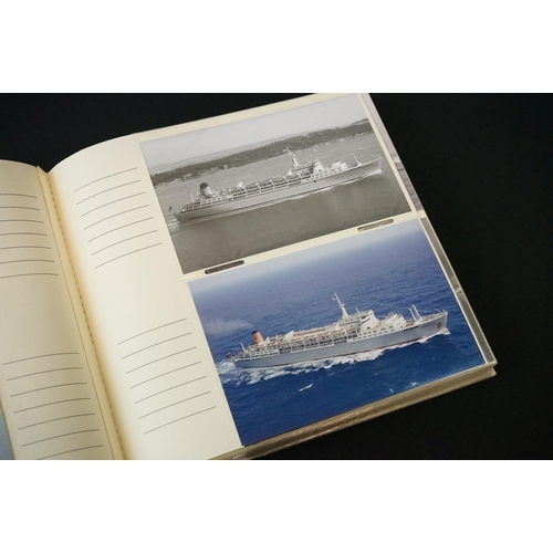 452 - Two Albums of Photographs of Cargo Ship, coloured and black and white, approximately 450 in total