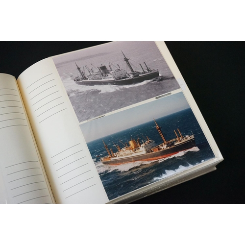 452 - Two Albums of Photographs of Cargo Ship, coloured and black and white, approximately 450 in total