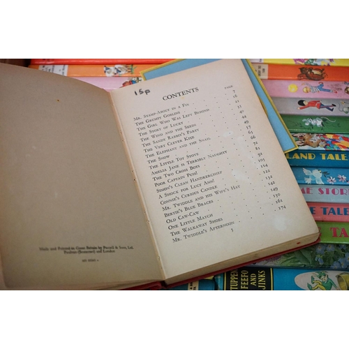 459 - A large collection of Enid Blyton board back books, approx thirty two in total dating from the 1960'... 