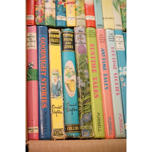 459 - A large collection of Enid Blyton board back books, approx thirty two in total dating from the 1960'... 