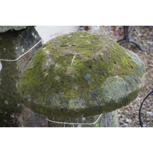 530 - Antique Weathered Stone Staddlestone, 82cm high