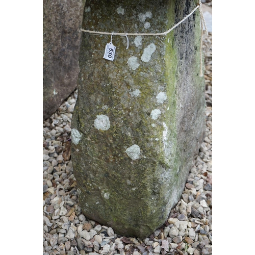 530 - Antique Weathered Stone Staddlestone, 82cm high