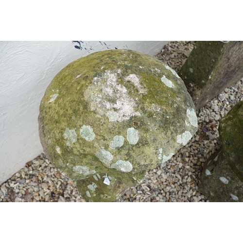 531 - Antique Weathered Stone Staddlestone, 90cm high