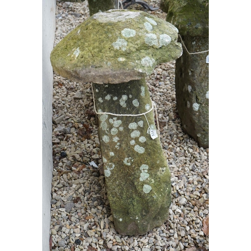 531 - Antique Weathered Stone Staddlestone, 90cm high