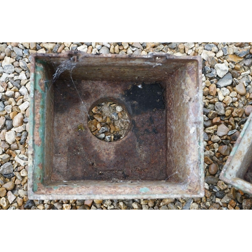 539 - Pair of Cast Iron Drain Hoppers, 30cm wide