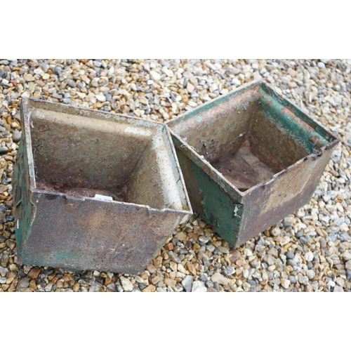 539 - Pair of Cast Iron Drain Hoppers, 30cm wide