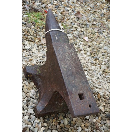 533 - Cast Iron Anvil, 55cm long x 26cm high