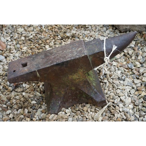 533 - Cast Iron Anvil, 55cm long x 26cm high