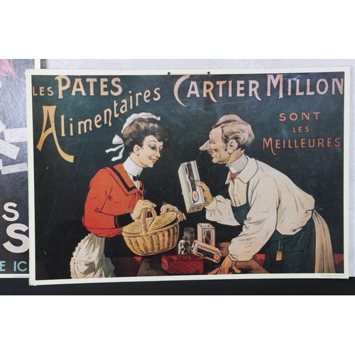 158 - Two French Biscuit Advertising Boards