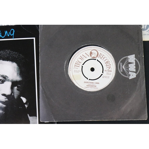 397 - Vinyl - Reggae - 14 singles on Trojan Records and Horse Records, to include: Desmond Dekker, Ken Boo... 