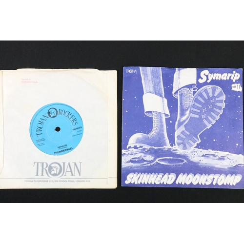 397 - Vinyl - Reggae - 14 singles on Trojan Records and Horse Records, to include: Desmond Dekker, Ken Boo... 