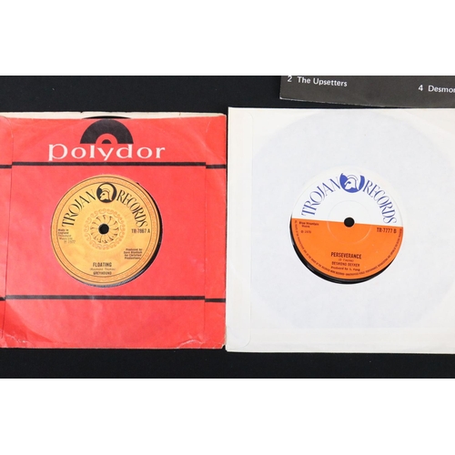 397 - Vinyl - Reggae - 14 singles on Trojan Records and Horse Records, to include: Desmond Dekker, Ken Boo... 