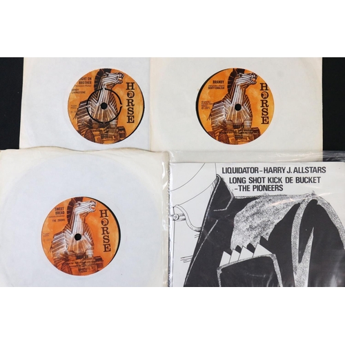 397 - Vinyl - Reggae - 14 singles on Trojan Records and Horse Records, to include: Desmond Dekker, Ken Boo... 