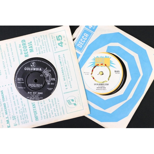 399 - Vinyl  - Reggae / Ska / Rocksteady - 21 original UK 1960s 7” singles, to include: Prince Buster (2 s... 