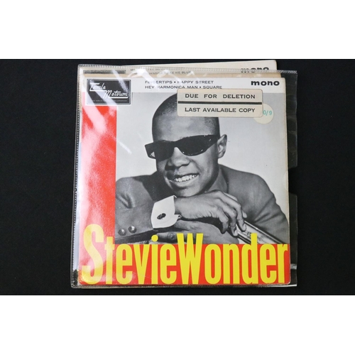 413 - Vinyl - Soul / Motown / R&B - 11 original UK 7” EPs to include: Stevie Wonder EP (Tamla Motown, TME ... 