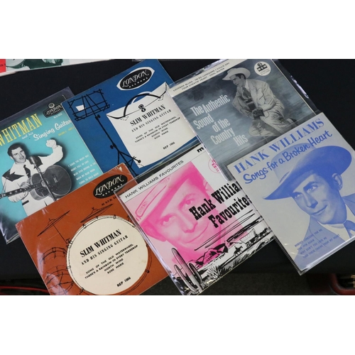 414 - Vinyl - Rock ’N’ Roll / Hillbilly - 12 original UK pressings 7” EPs, to include: Marvin Rainwater, J... 