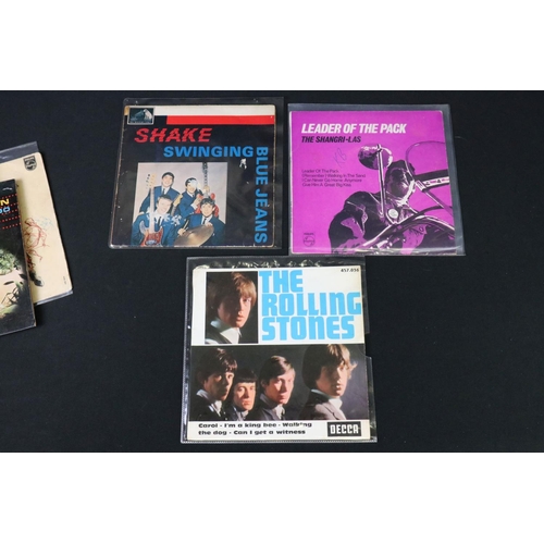 415 - Vinyl - Beat / Rock ’N’ Roll - 6 original EPs, to include: The Rolling Stones (French EP),  The Shan... 