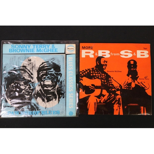 416 - Vinyl - Blues - 5 original UK 7” EPs, to include : Rhythm & Blues Showcase Vol. 1 (Pye International... 