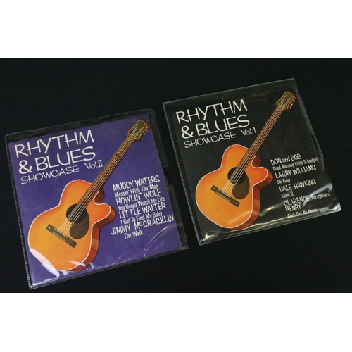 416 - Vinyl - Blues - 5 original UK 7” EPs, to include : Rhythm & Blues Showcase Vol. 1 (Pye International... 